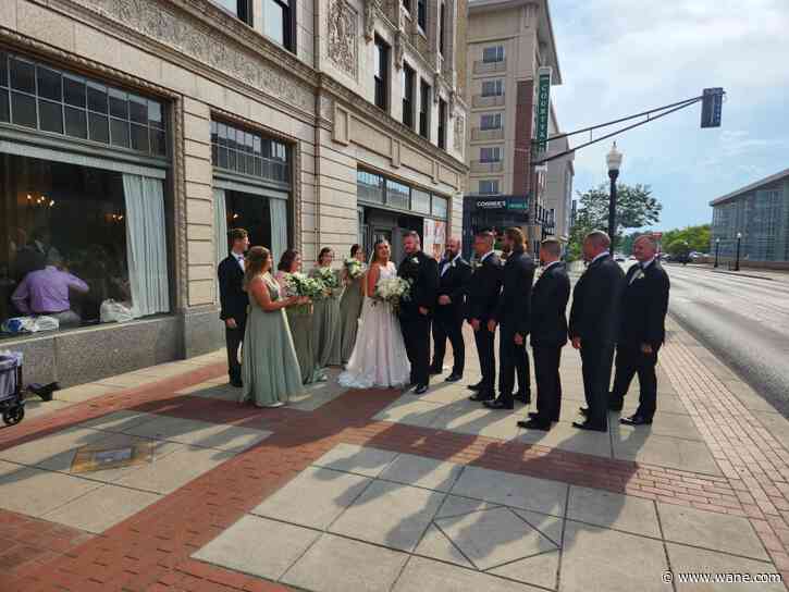 A couple said I do to HEY DUDE