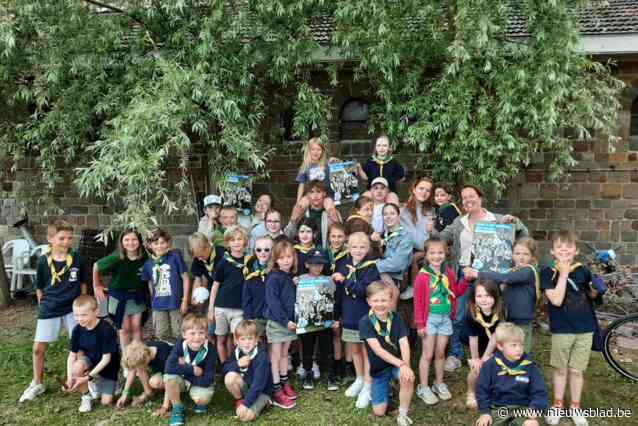 Scouts en gidsen maken wijk Meysveld zwerfvuilvrij