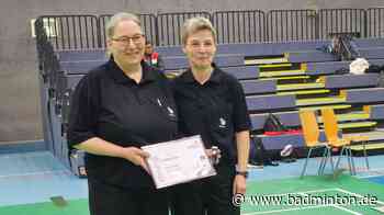 Ehrung für Schiedsrichterin Andrea Vlach