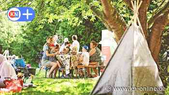 Schlossgebiet Plön: Picknick hinterm Prinzenhaus