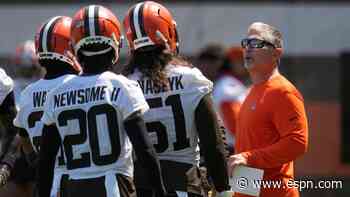 'He's holding us to that standard': Browns DC Jim Schwartz making his presence felt