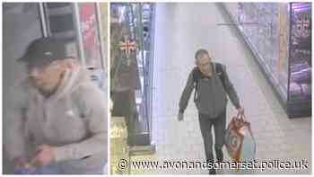 CCTV appeal after thieves threaten supermarket security staff