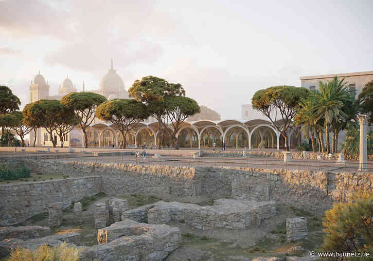 Luftige Erweiterung für das Nationalmuseum
 - Bez + Kock Architekten planen in Karthago