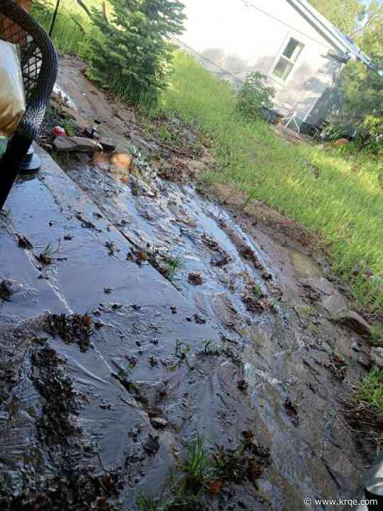 Residents by Hermit's Peak Calf Canyon burn scar prep for flooding