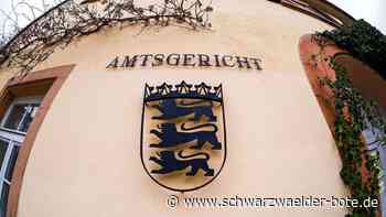 52-Jähriger vor Nagolder Gericht: Polizisten beleidigt und angegriffen