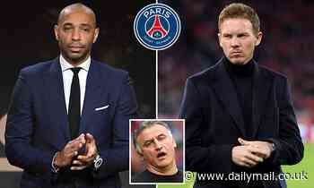 Julian Nagelsmann 'wants Thierry Henry to become his No 2 at PSG'