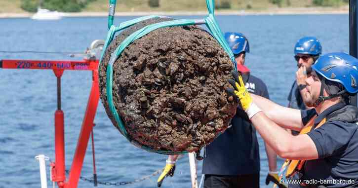 400 Jahren altes Schiffswrack wird aus der Trave geborgen