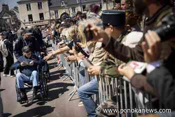 ‘It was tough’: WWII veterans return to Utah Beach to commemorate D-Day