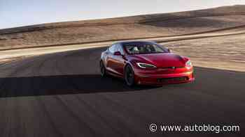 Tesla Model S Plaid reclaims fastest lap for a production EV at Nürburgring