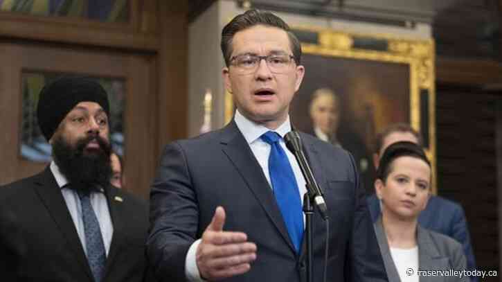 Poilievre threatens to filibuster budget bill if Liberals don’t meet demands