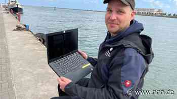 Meeresbiologe Tom Bär ist den Schweinswalen vor Warnemünde auf der Spur
