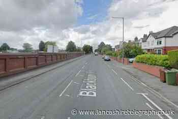 Motorcyclist who crashed with van in Rishton taken to hospital
