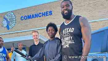 Dolphins player gifts bike to teen who walked over 6 miles to middle school graduation