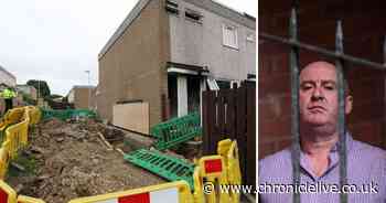 Stephen Sayers escapes fire at Gateshead house as van smashes into building