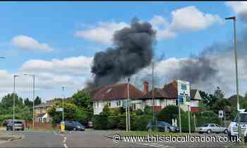 More than 70 firefighters tackling blaze in Mill Hill