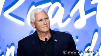 Mike Pence will bei US-Wahl 2024 für Republikaner antreten – neue Konkurrenz für Donald Trump