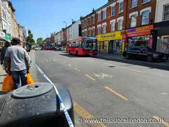 Elderly man fighting for life after Wood Green bus crash