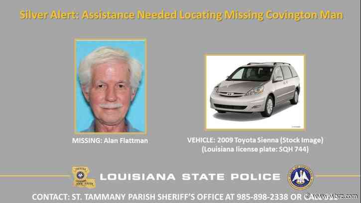 State police cancel Silver Alert after missing 76-year-old found safe