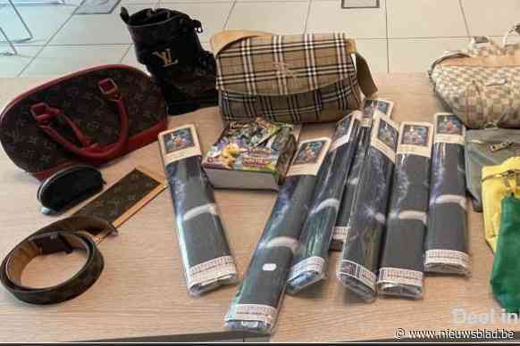 Puike samenwerking tussen Blankenbergse politie en cel namaak levert 400 inbeslaggenomen  namaakgoederen op