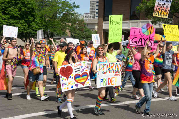 Ski Resorts Steal Show At Pride Parade