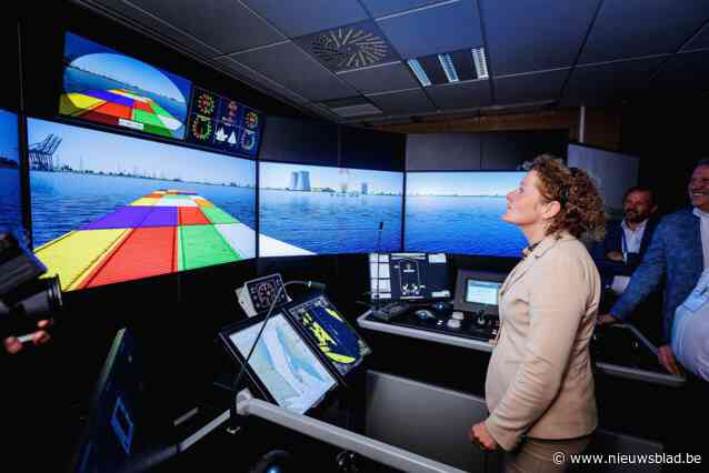 Minister Lydia Peeters heeft nieuwe examencentrum van De Vlaamse Waterweg ingehuldigd: “Nemen hiermee koploperspositie in”