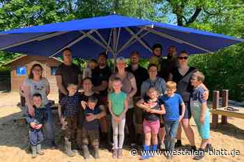 Vlotho: Kindergarten Topsi schließt Umgestaltung des Außengeländes ab