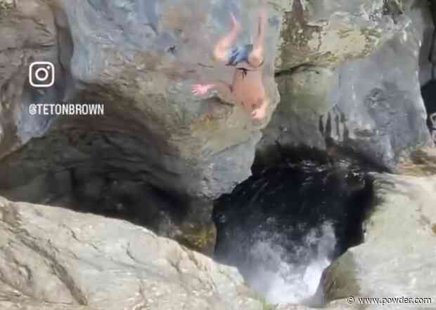 Pro Skier Risks Everything For Instagram Video