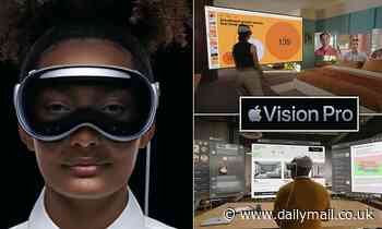 Apple unveils its long-awaited augmented reality headset Vision Pro at WWDC