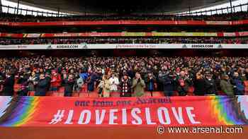 Arsenal celebrates LGBTQ+ Pride Month