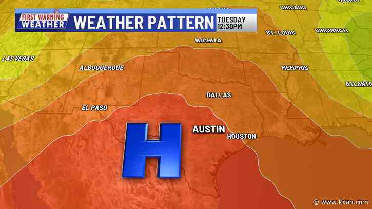 Our first 100-degree day of the season could be next week