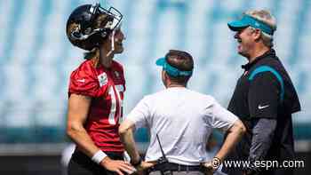 Lawrence relishing 1st normal offseason with Jags