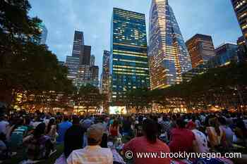 Bryant Park 2023 free outdoor summer movie lineup & schedule