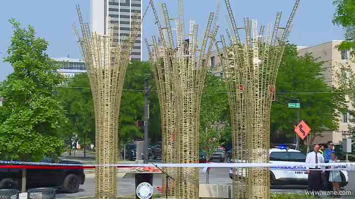 Son of Martin Luther King Jr. helps dedicate monument honoring father in Fort Wayne