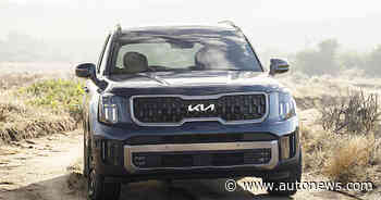 Kia reclaims top spot in ranking of U.S. inventory efficiency