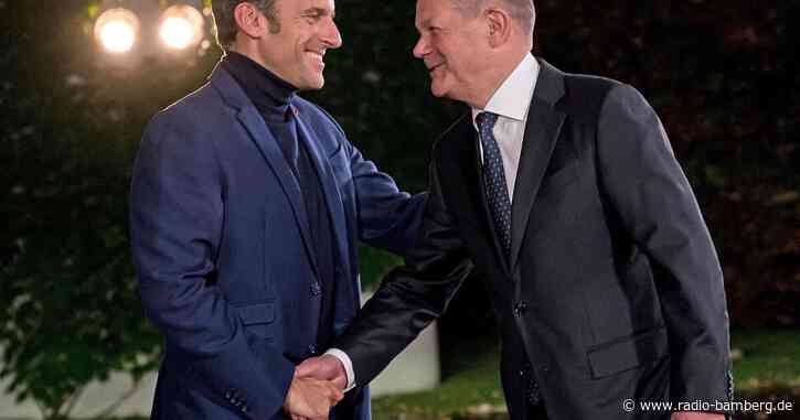 Scholz empfängt Macron zum Abendessen in Potsdam