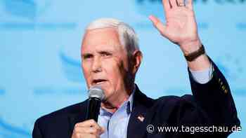 Ehemaliger Vizepräsident: Pence will für Amt des US-Präsidenten kandidieren
