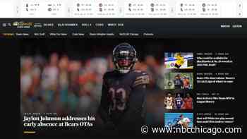 NBC Sports Chicago gets a new look. See it here