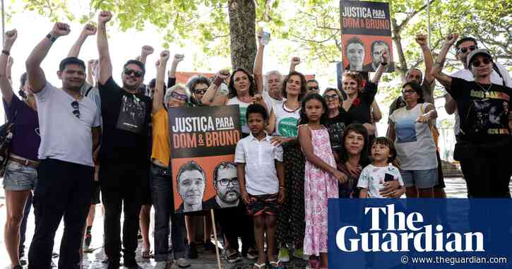 Tributes paid to Dom Phillips and Bruno Pereira a year on from their deaths