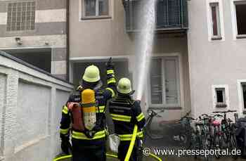 FW-M: Hund stirbt nach Wohnungsbrand (Isarvorstadt)