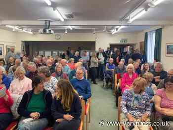 Residents pack meeting to voice opinions about Helmsley housing plan