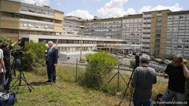 Pope briefly in hospital for scheduled tests two months after bronchitis, returns to Vatican