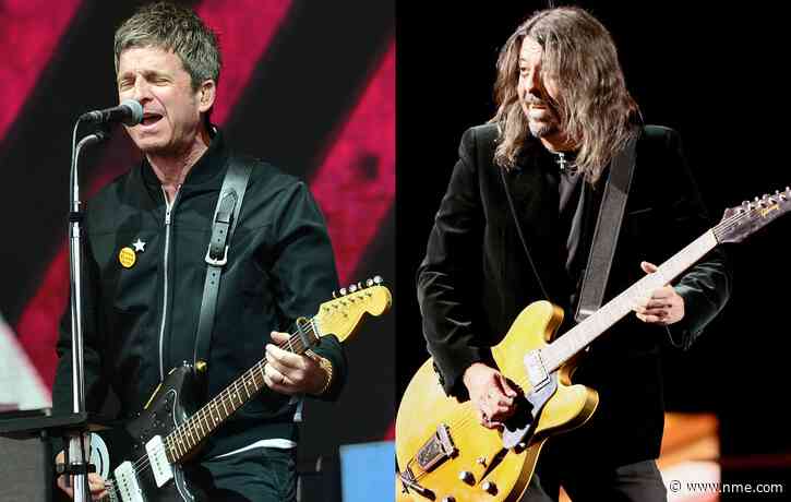 Noel Gallagher and Foo Fighters in close race for UK’s Number One album