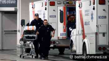 Multi-vehicle crash in Innisfil sends 2 people to hospital