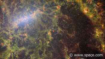 James Webb Space Telescope peers behind bars to reveal a cosmic 'treasure trove' (video)