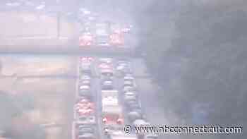 I-84 East in Plainville clear after miles of backup