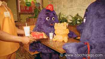 McDonald's announces new ‘Grimace Birthday Meal and Shake,' with a first-ever menu item