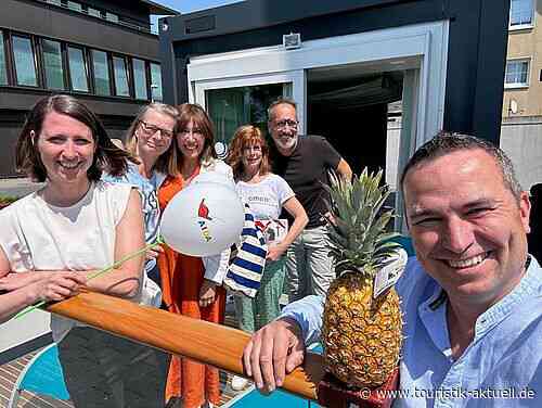 Solamento wirbt mit Aida-Show-Kabine