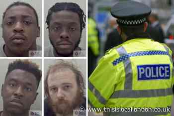 Mallard Close Dartford robbery: Four men jailed