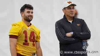 Commanders' Ron Rivera has confidence in Sam Howell, says Jacoby Brissett still competing to be QB1 in 2023