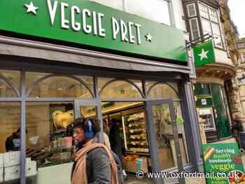 Veggie Pret sign in Cornmarket is 'jarring' say planners
